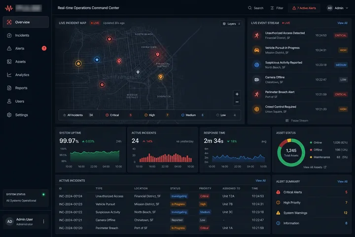 PULSE: Clarity at command-centre scale.